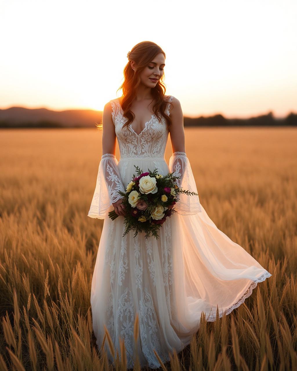 Boho wedding gown collection