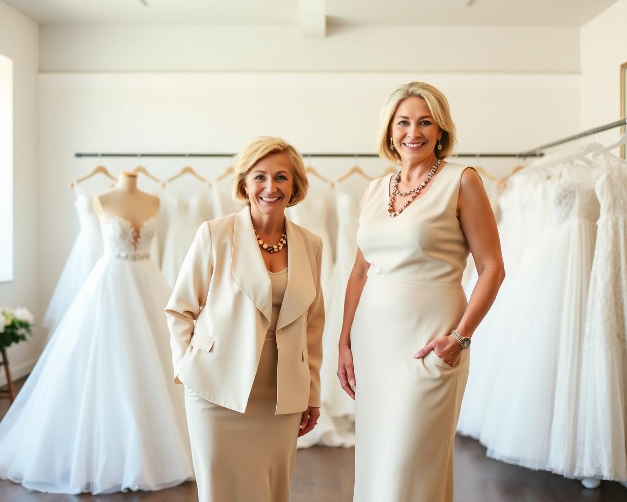 The owners of Ridge & Veil Bridal Boutique